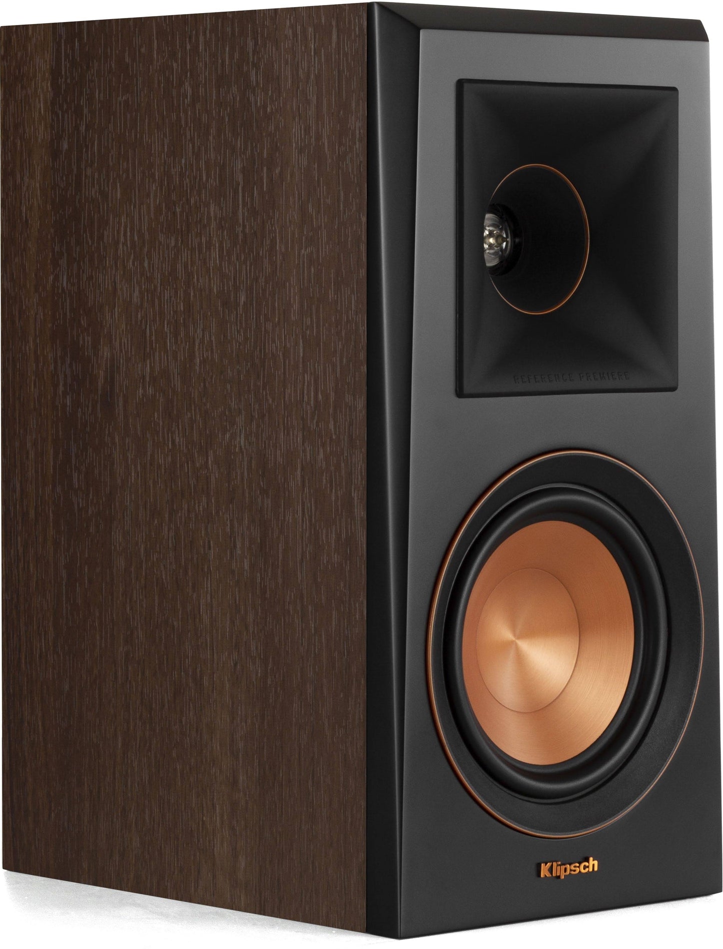 Klipsch RP-500M II Bookshelf Speaker, Ebony (Pair) w/ Warranty Bundle