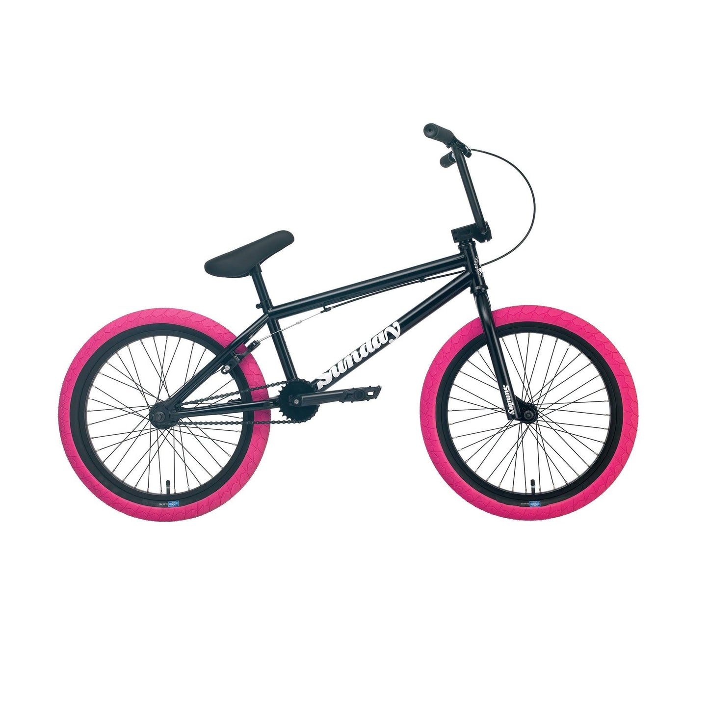 Sunday 2022 Blueprint 20 Complete BMX Bike - Gloss Black/Pink