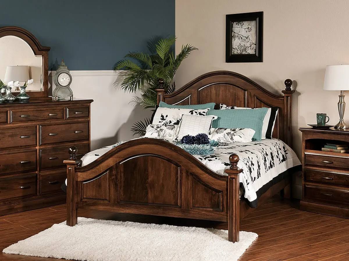 Bellflower Amish 5 Piece Bedroom Set