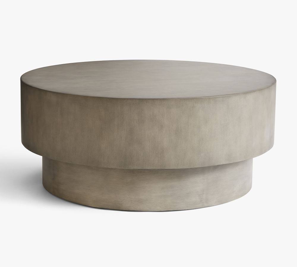 Pottery Barn Byron Round Coffee Table