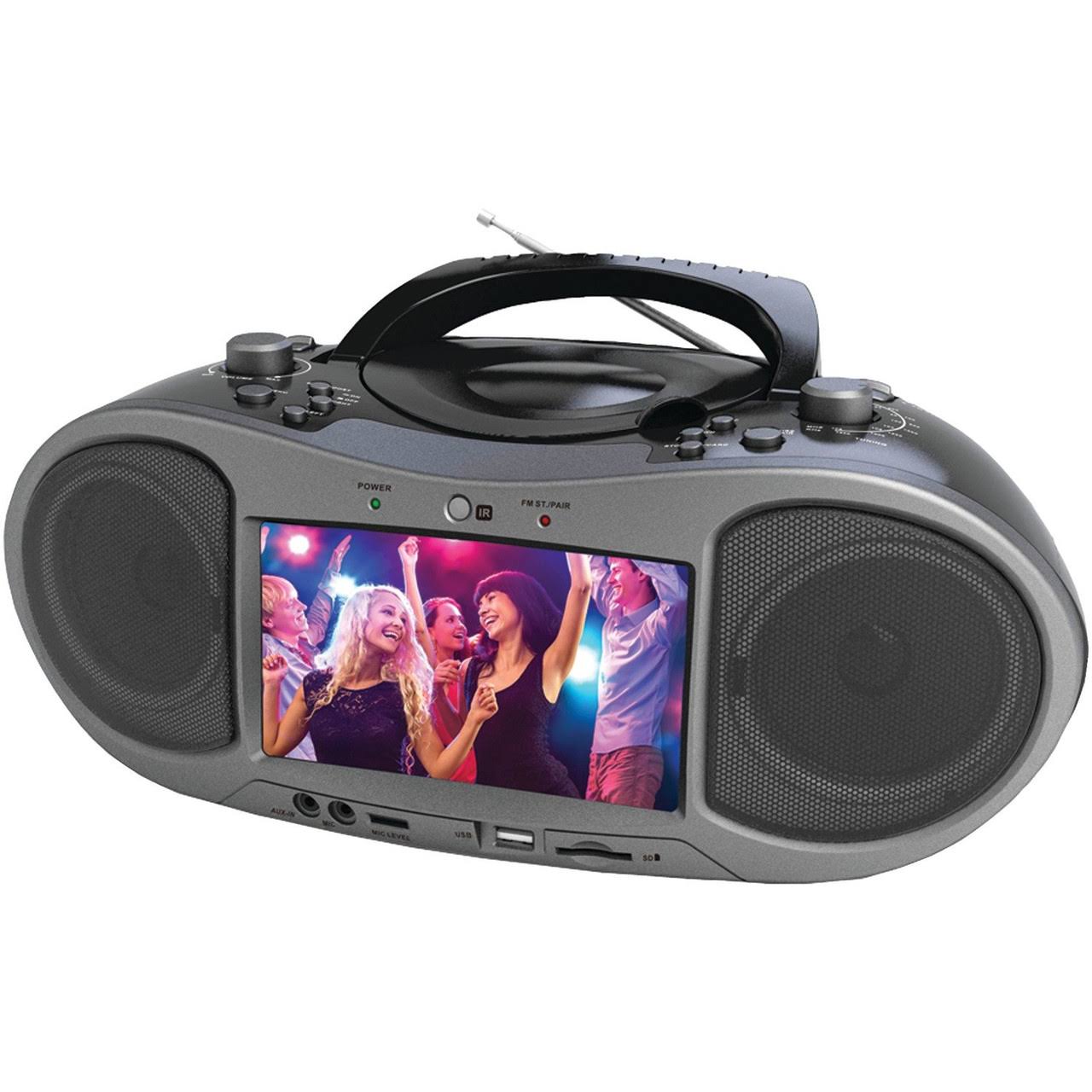 Naxa 7 Bluetooth DVD Boombox