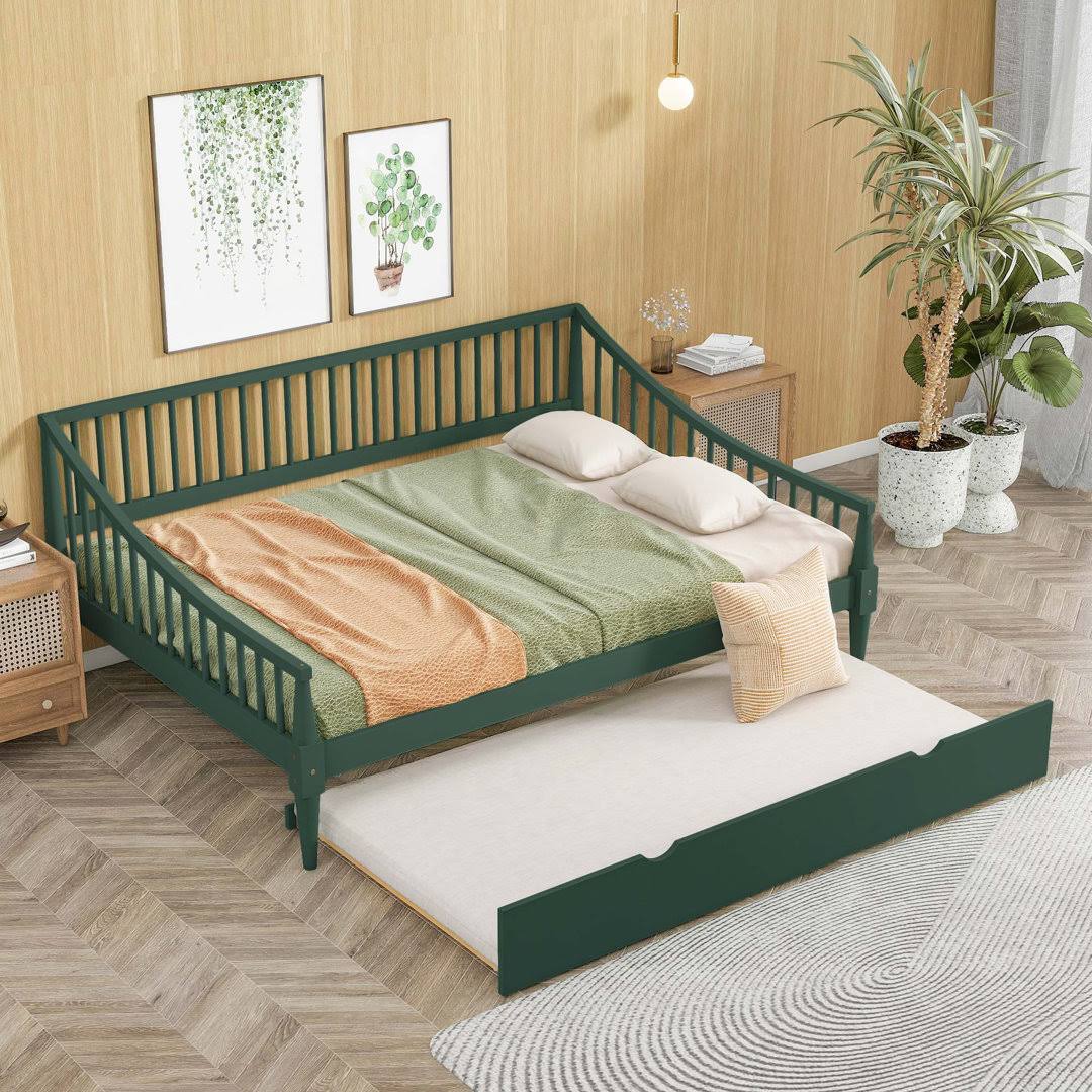 Dyche Solid Wood Platform Bed Red Barrel Studio