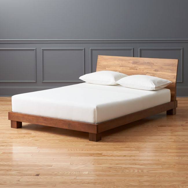 Dondra Teak Full Bed - CB2