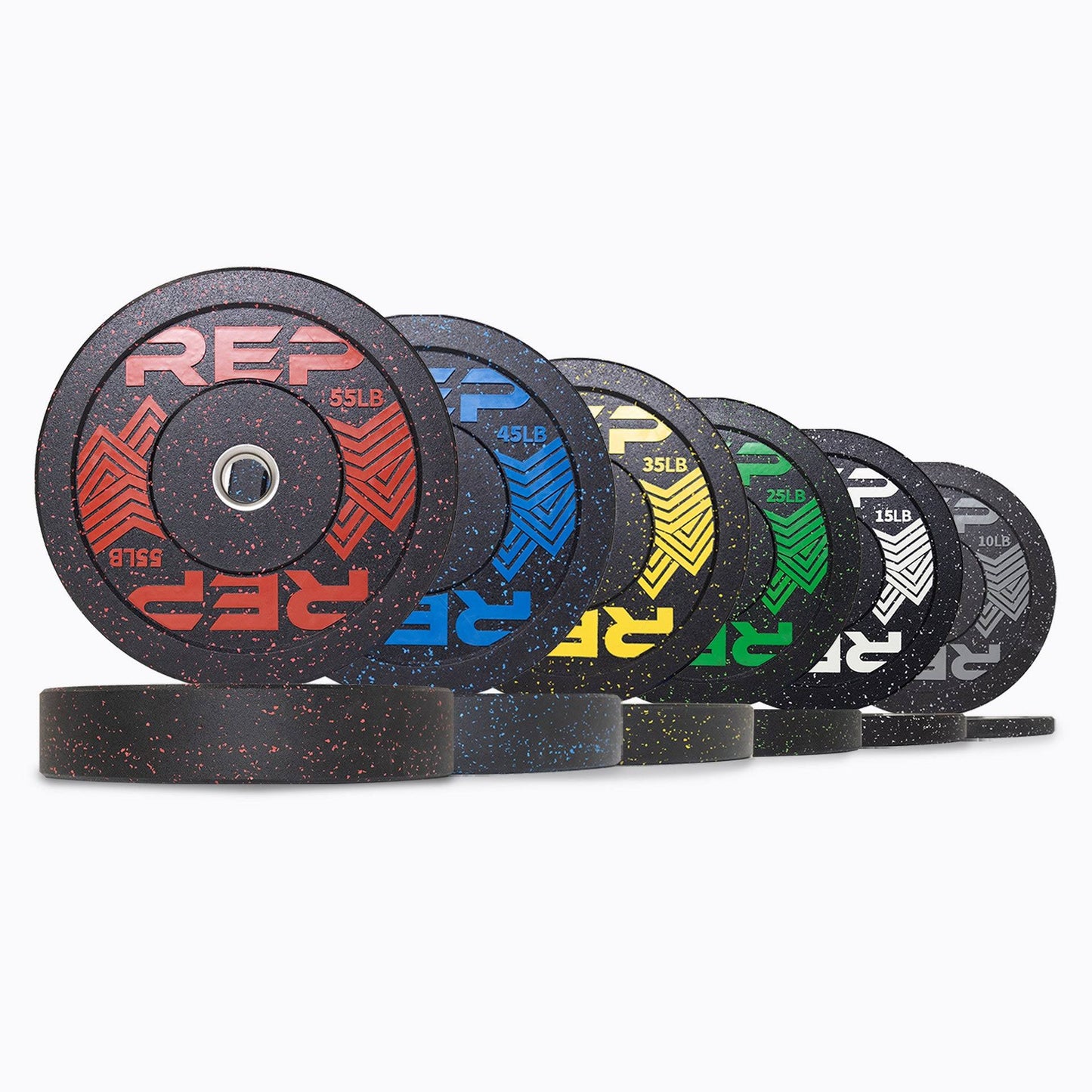 Pinnacle Plate Sets | Bumper Plates | REP Fitness 160lb