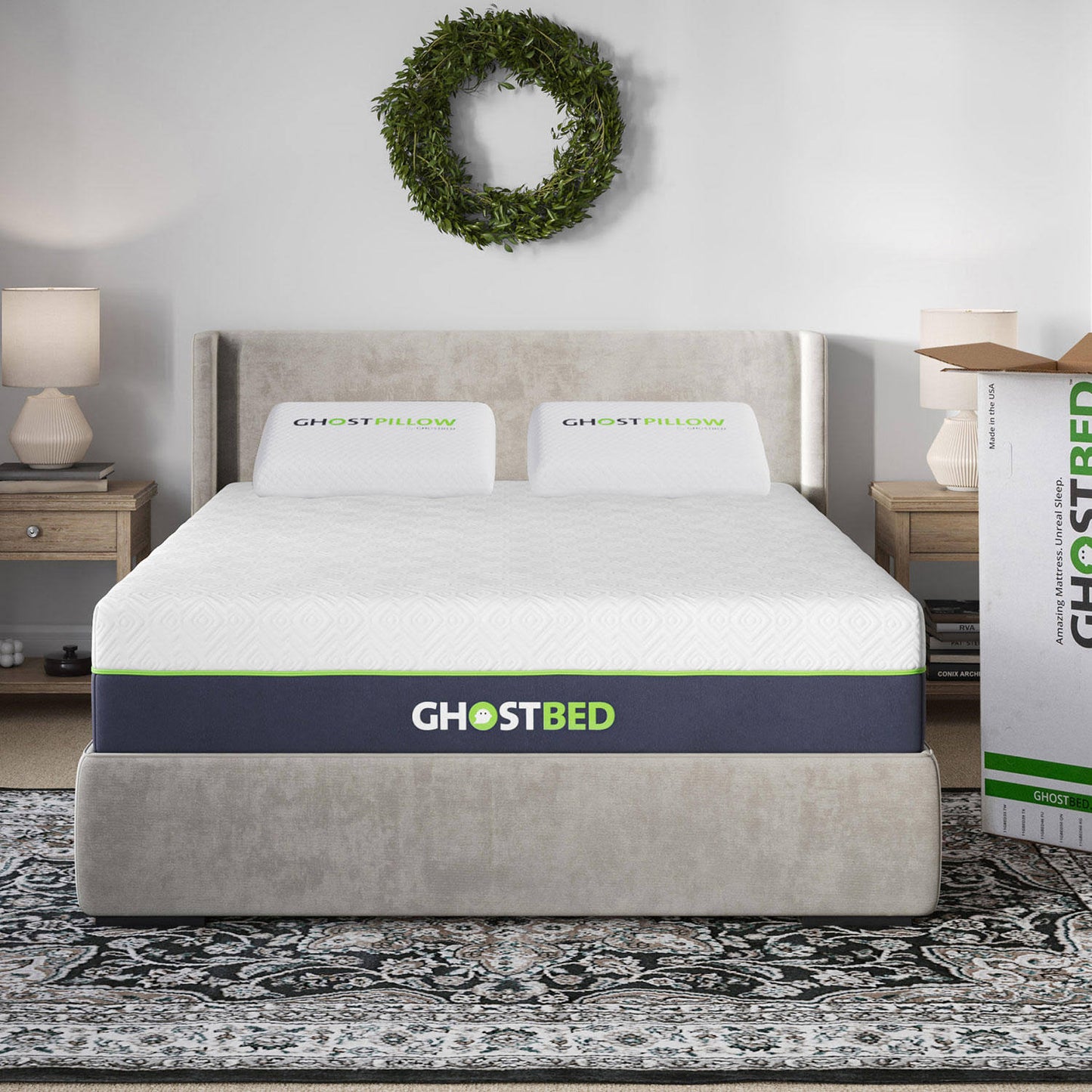 GhostBed 12 Hybrid Mattress (Queen)