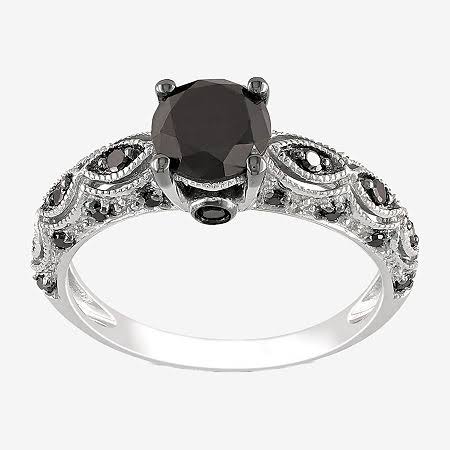 1 1/4 CT. T.W. Black Diamond Ring