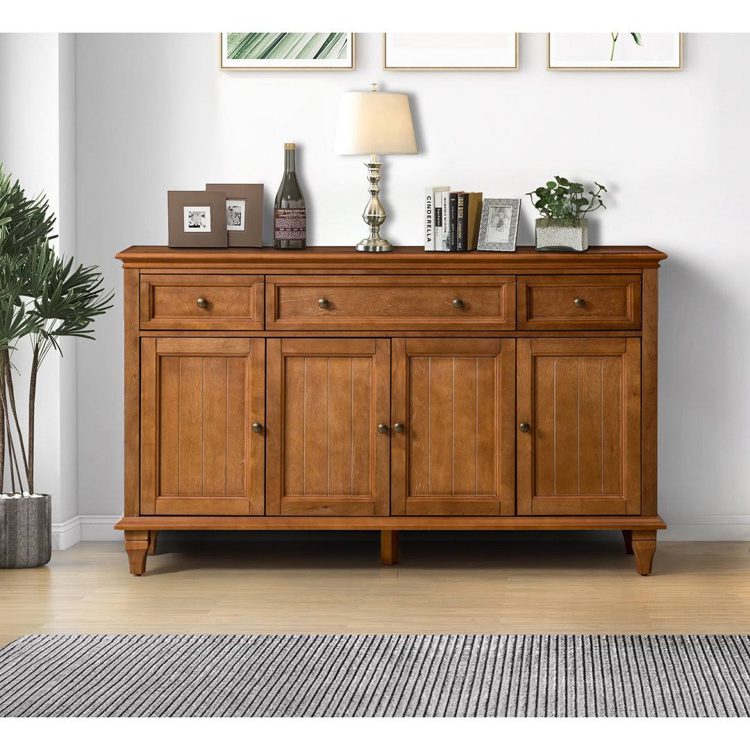 Alvieri 58 Wide 3 Drawer Sideboard Lark Manor