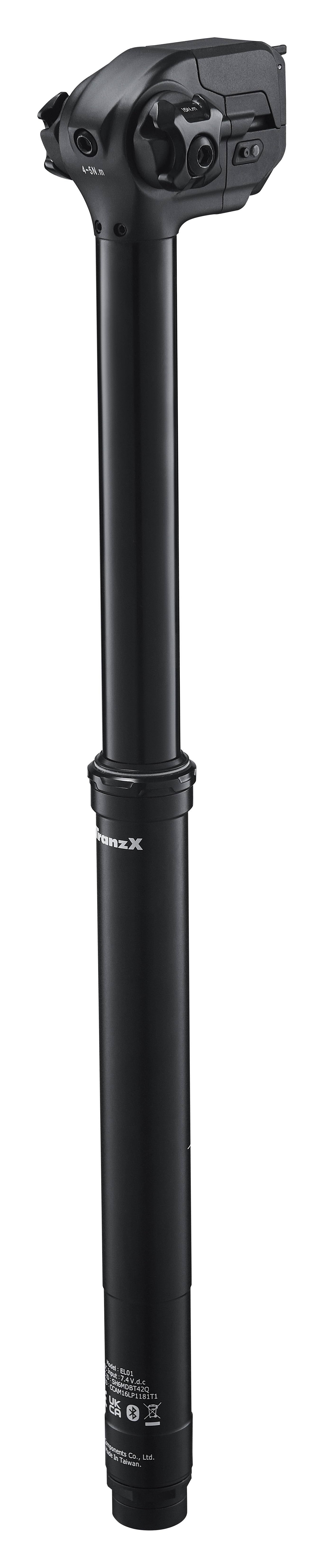 TranzX EDP01 Wireless Dropper Post Black, 31.6mm x 150mm