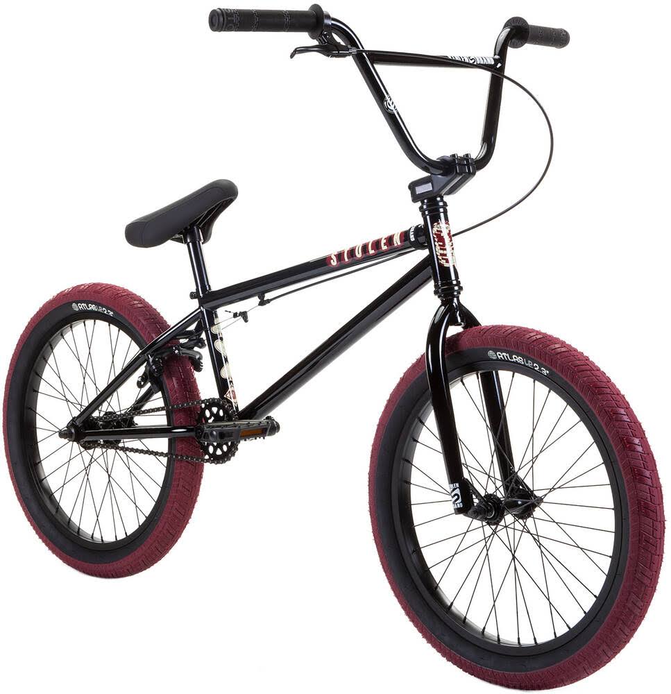 Stolen Casino 20 BMX Bike Black Blood Red 2022