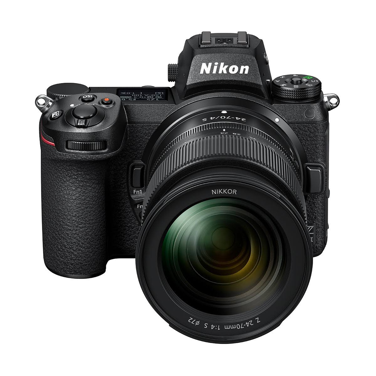 Nikon Z 7II FX-Format Mirrorless Camera Body w/NIKKOR Z 24-70mm f/4 S Black (International Model)