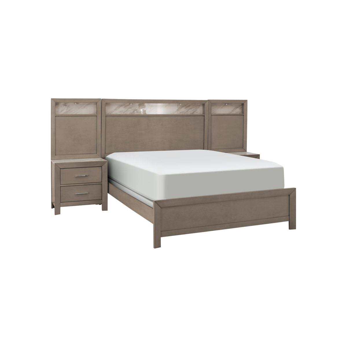 Armory Wall Bed in Gray by Davis Intl.