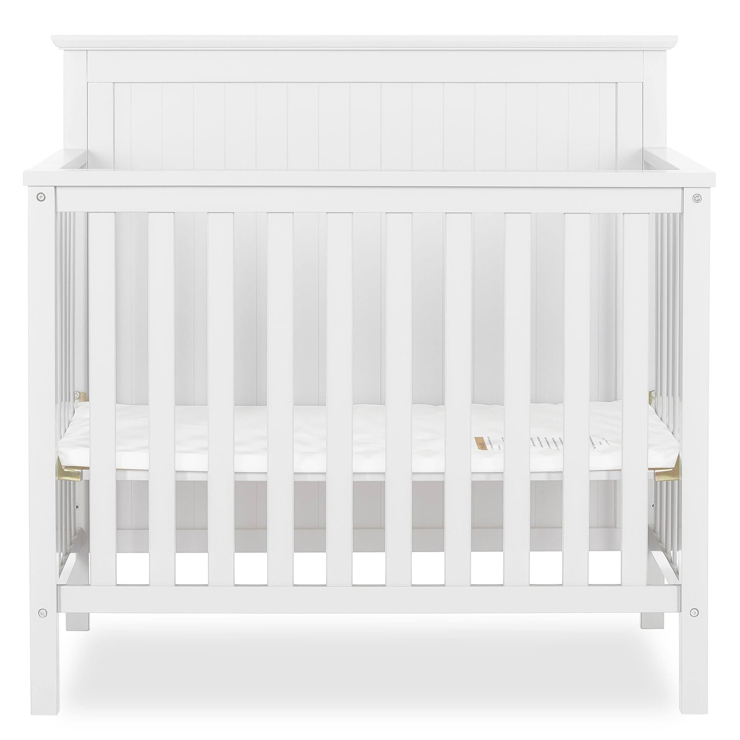 Dream on Me Ava 4-in-1 Blush Pink Convertible Mini Crib