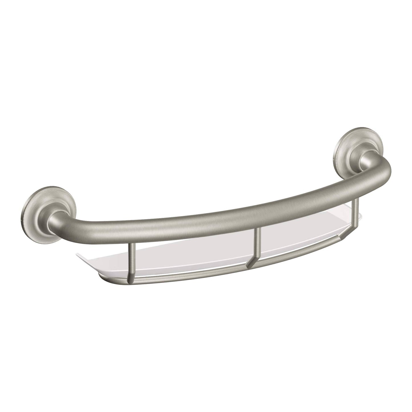 Moen 16 Grab Bar with Shelf, Old World Bronze - LR2356DOWB