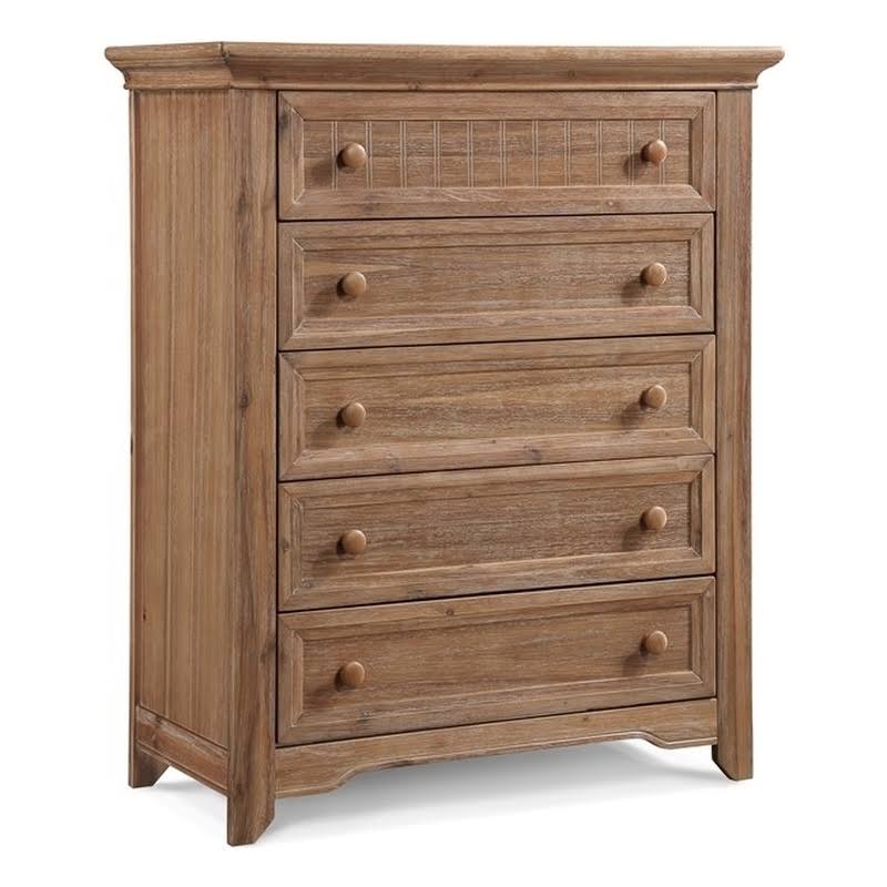 Suite Bebe Winchester 5-Drawer Traditional Wood Chest in White