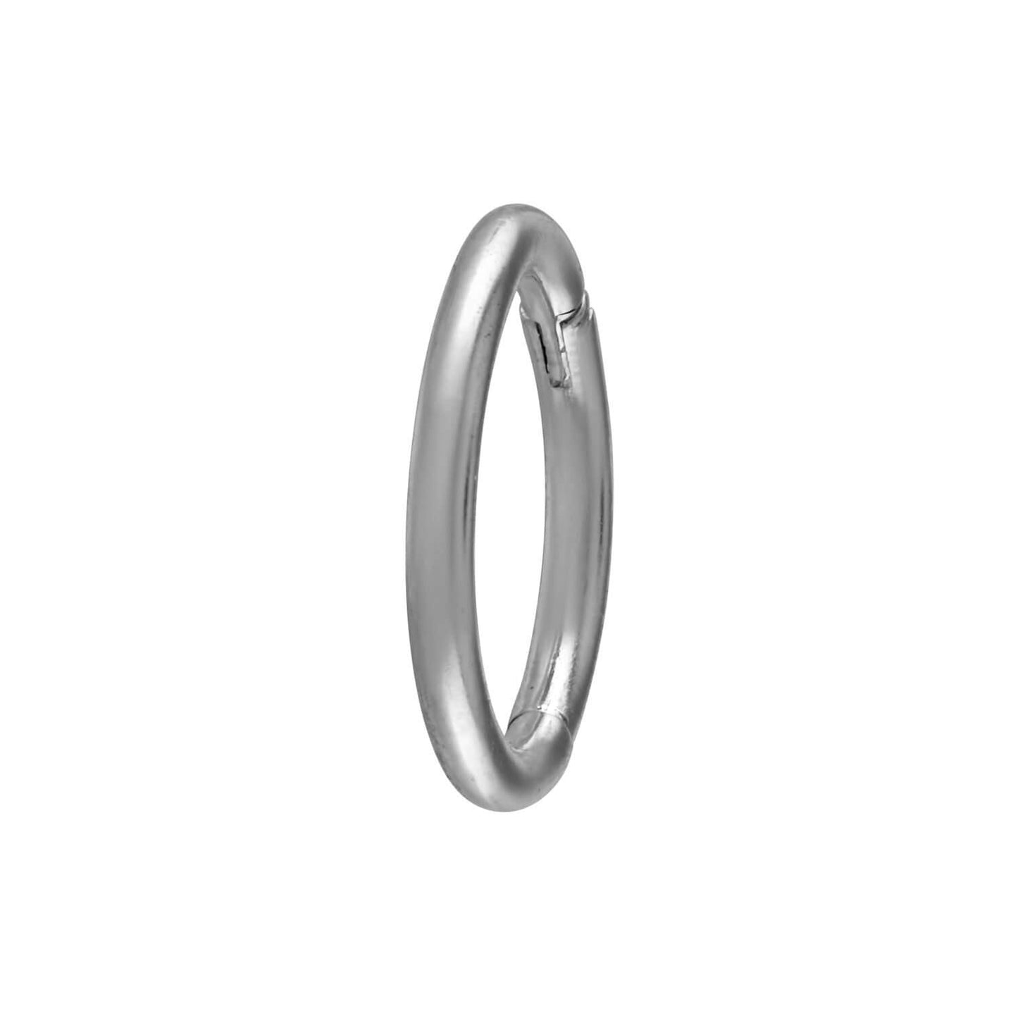 Maison Miru Classic Cartilage Hoop Titanium Silver