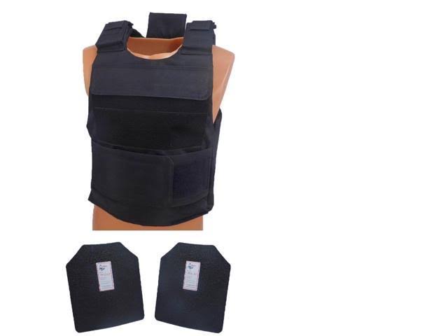 Tactical Scorpion 4 PC Level III AR500 Body Armor Muircat Molle II Vest - Green