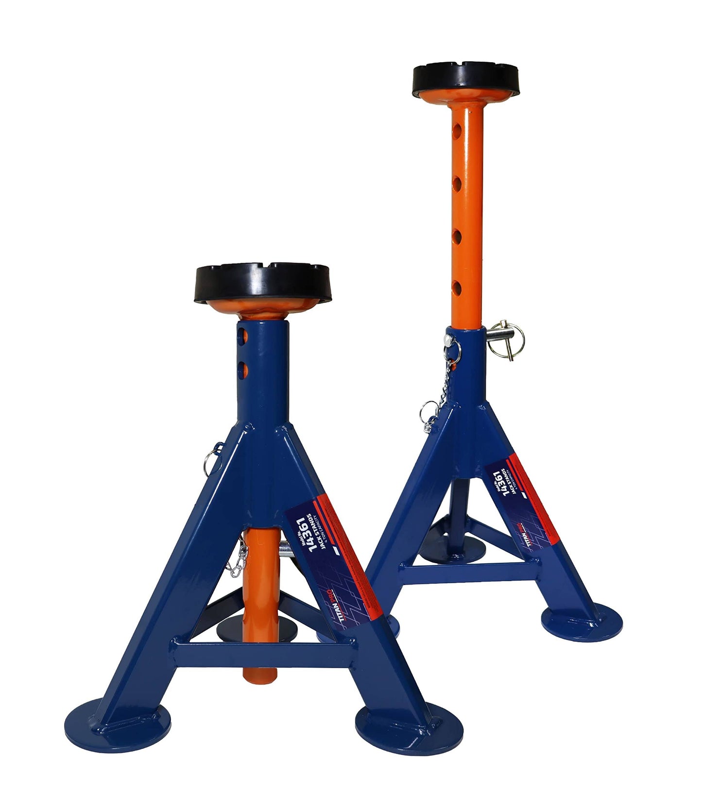 Ame Intl 14361 Titan Pro 4 Ton HD Flat Top Jack Stand PR