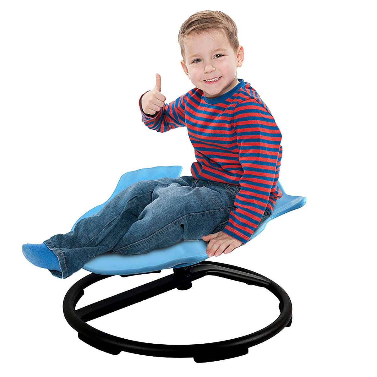 Kids Swivel Chair, Sensory Toys Chair for Kids, Spinning Chair Wobble Chair Kids Balance Toys, Balance Physical Therapy Equipment, Training Body