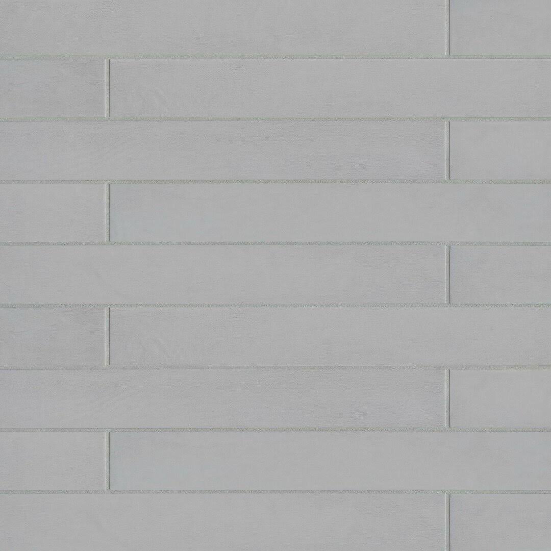 Bedrosians Allora Matte Porcelain Tile 3 x 24, Solid Grey (22-Pack, 10.66 sf)