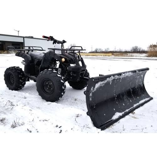 125cc Fully Automatic ATV Four Wheeler With Snow Plow UTV Utility Vehicle Snow Puncher - ATV-3125XR8-U-Plow Rider 8