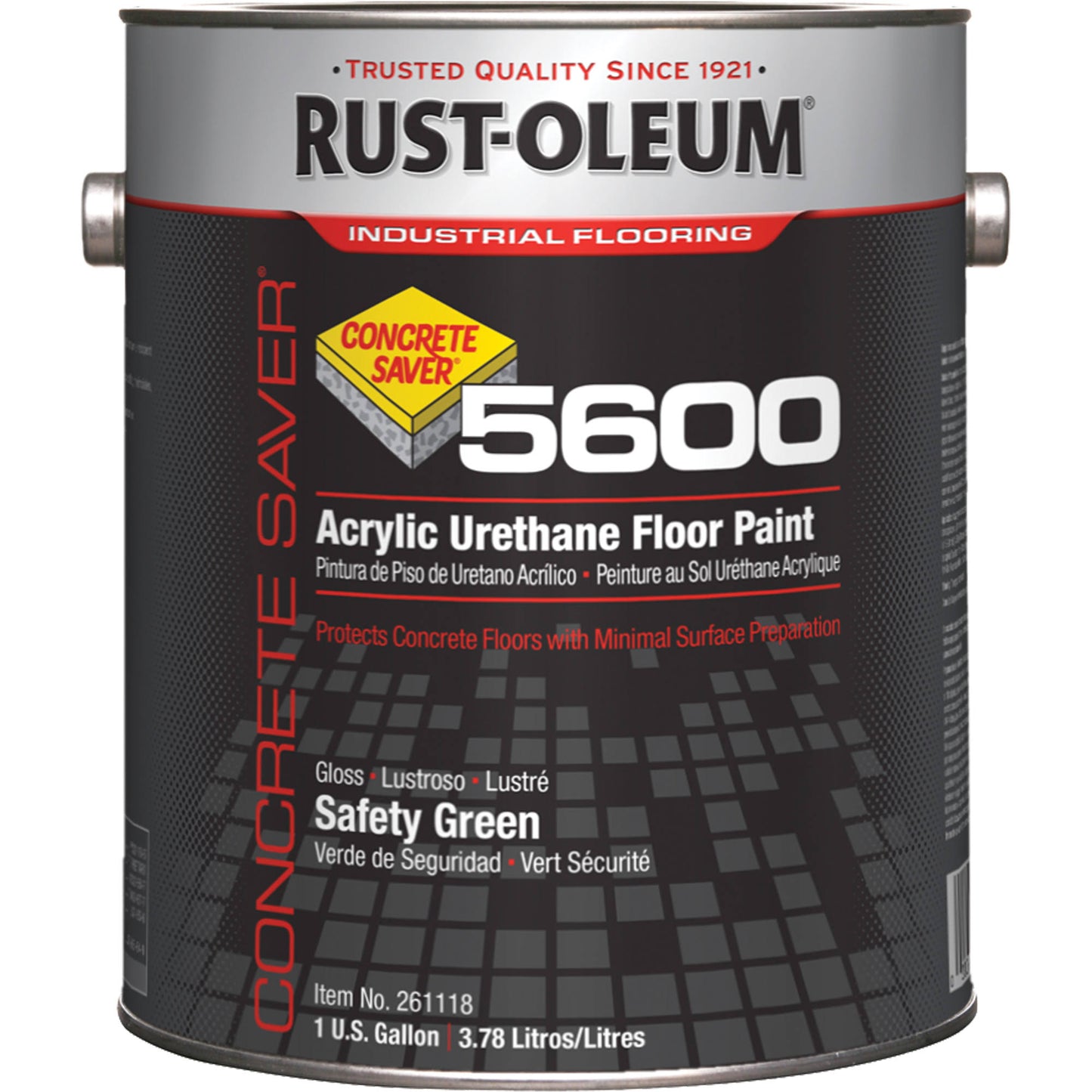 Rust-Oleum 251289 5600 Floor Paint,White,1 gal.