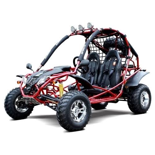 200cc 4 Stroke Super Monster Go Kart Special Edition w/Upgraded Wheels - Tk200Gk-10