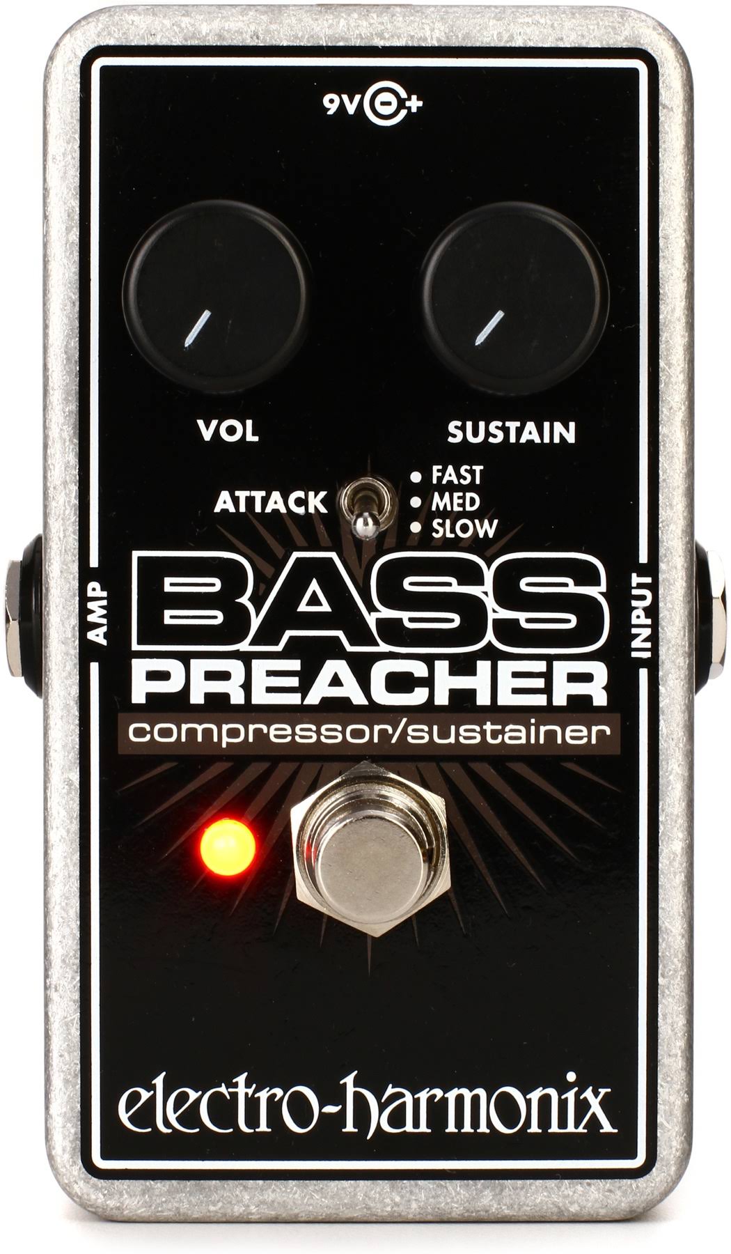 Electro Harmonix Bass Preacher Compressor Sustainer Pedal