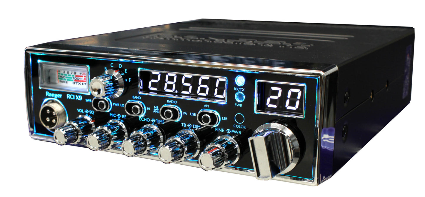 Ranger RCI-X9 120w 10 Meter Radio w. AM USB/LSB Modes