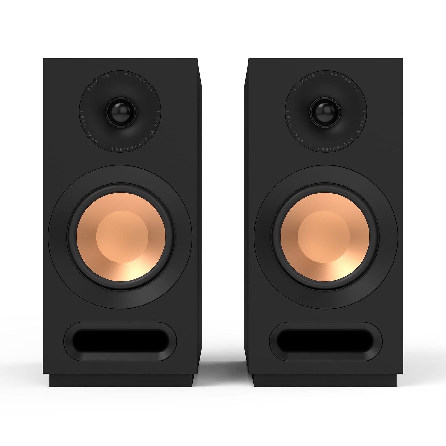 Klipsch KD-51M Bookshelf Speaker Pair, Black