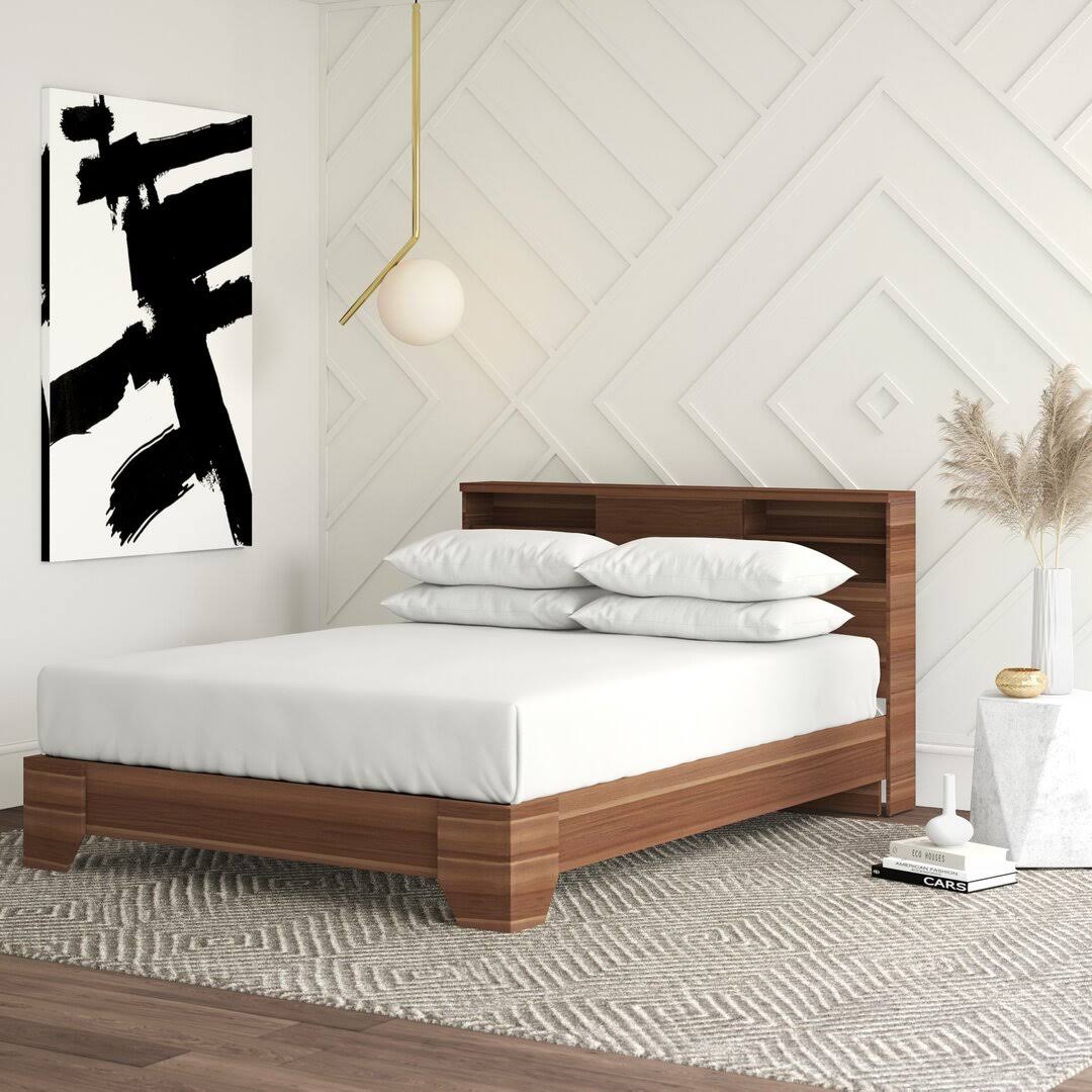 Yessenia Queen Platform Bed Grovelane