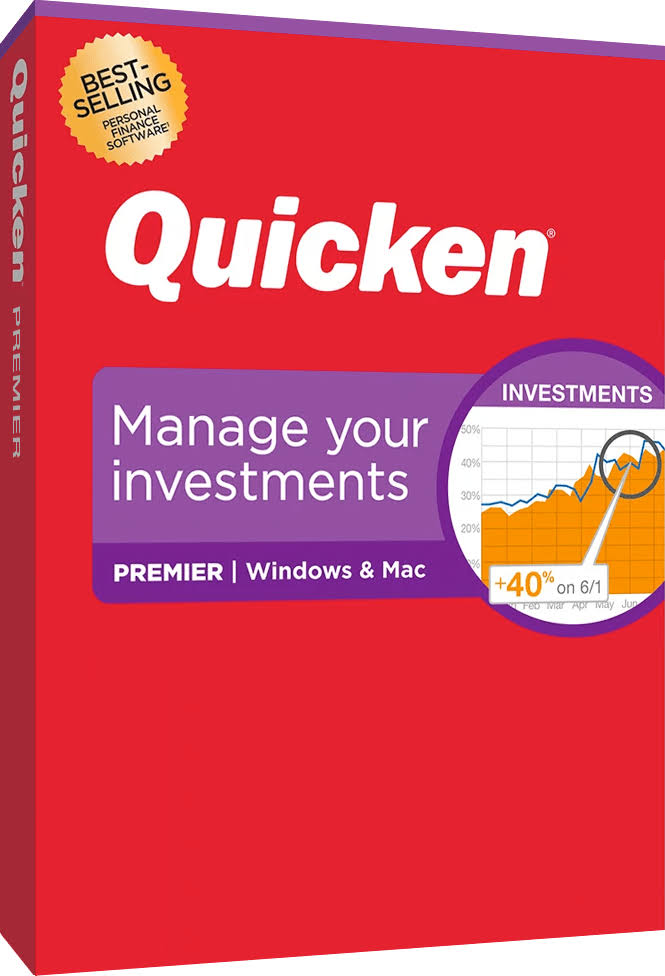 Quicken Premier for Windows 1 Year Subscription