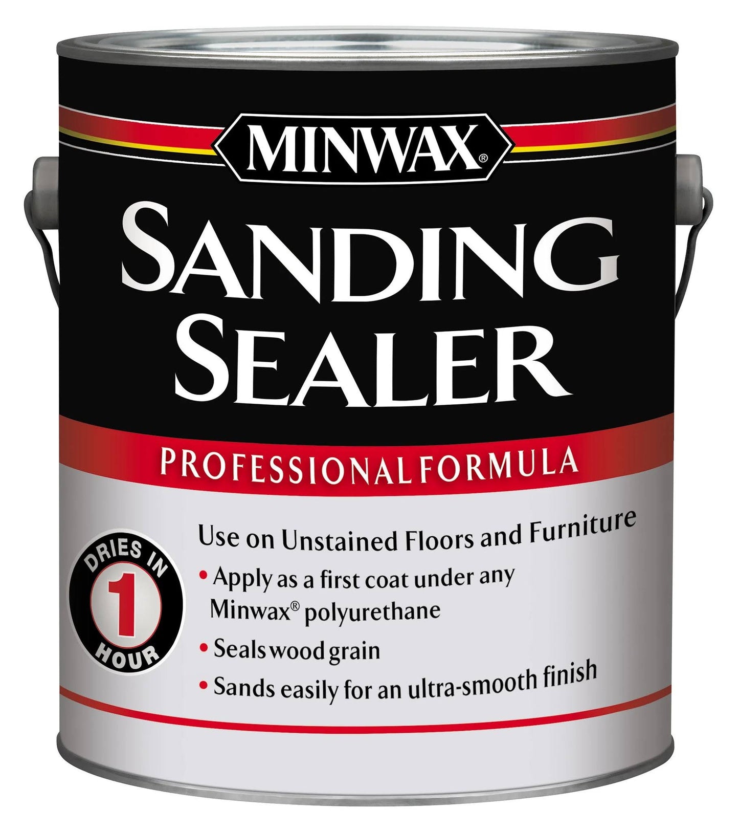 Minwax 15700 Sanding Sealer, Cream, 1 gal Canister