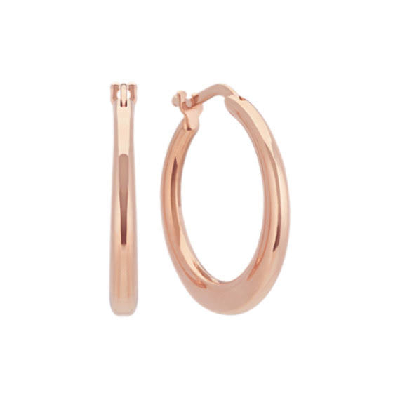 Hoop Earrings in 14K Gold