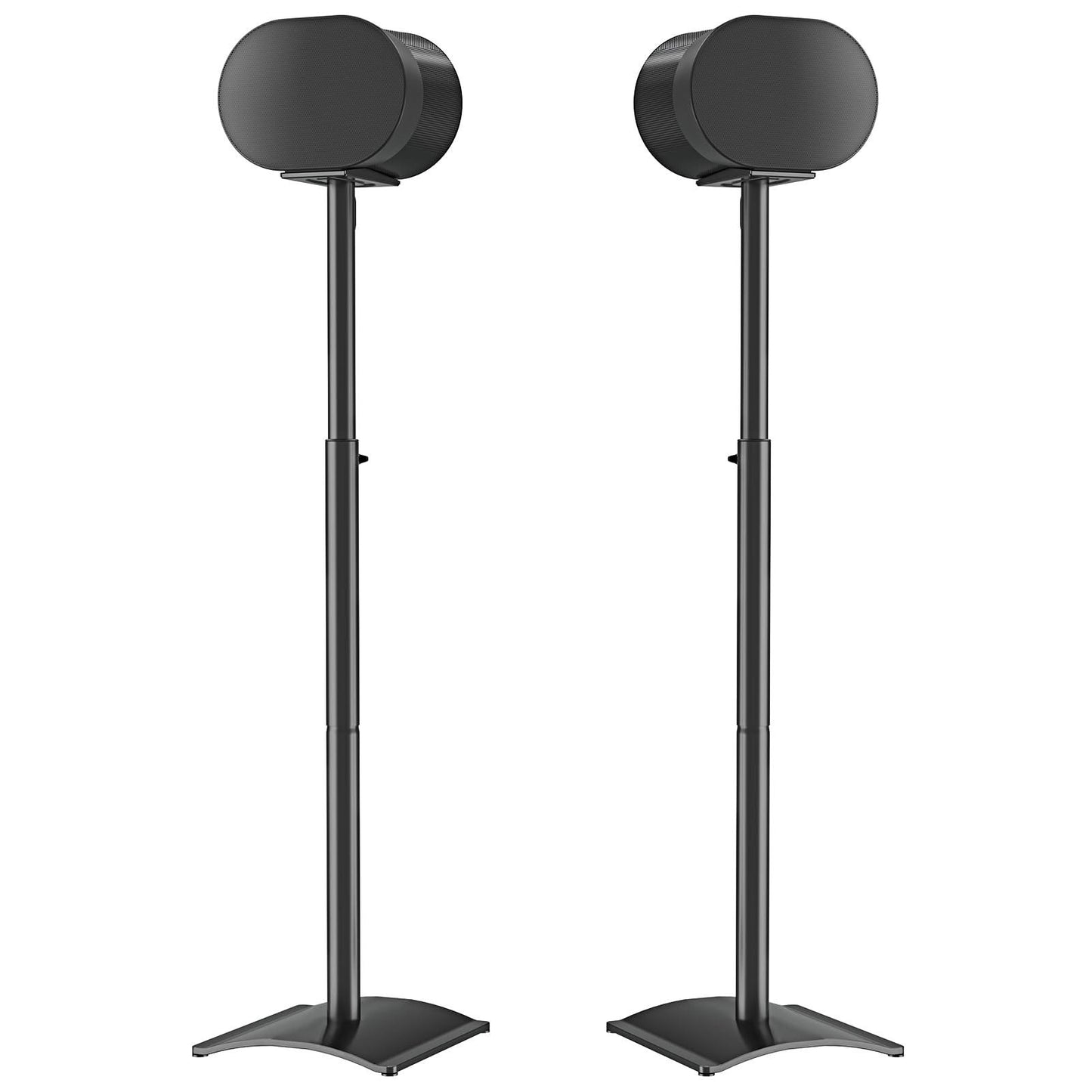 Mounting Dream Speaker Stands for Sonos Era 300, Height Adjustable Up to 49.3, Set of 2 Surround Sound Speaker Stand with Cable Management for