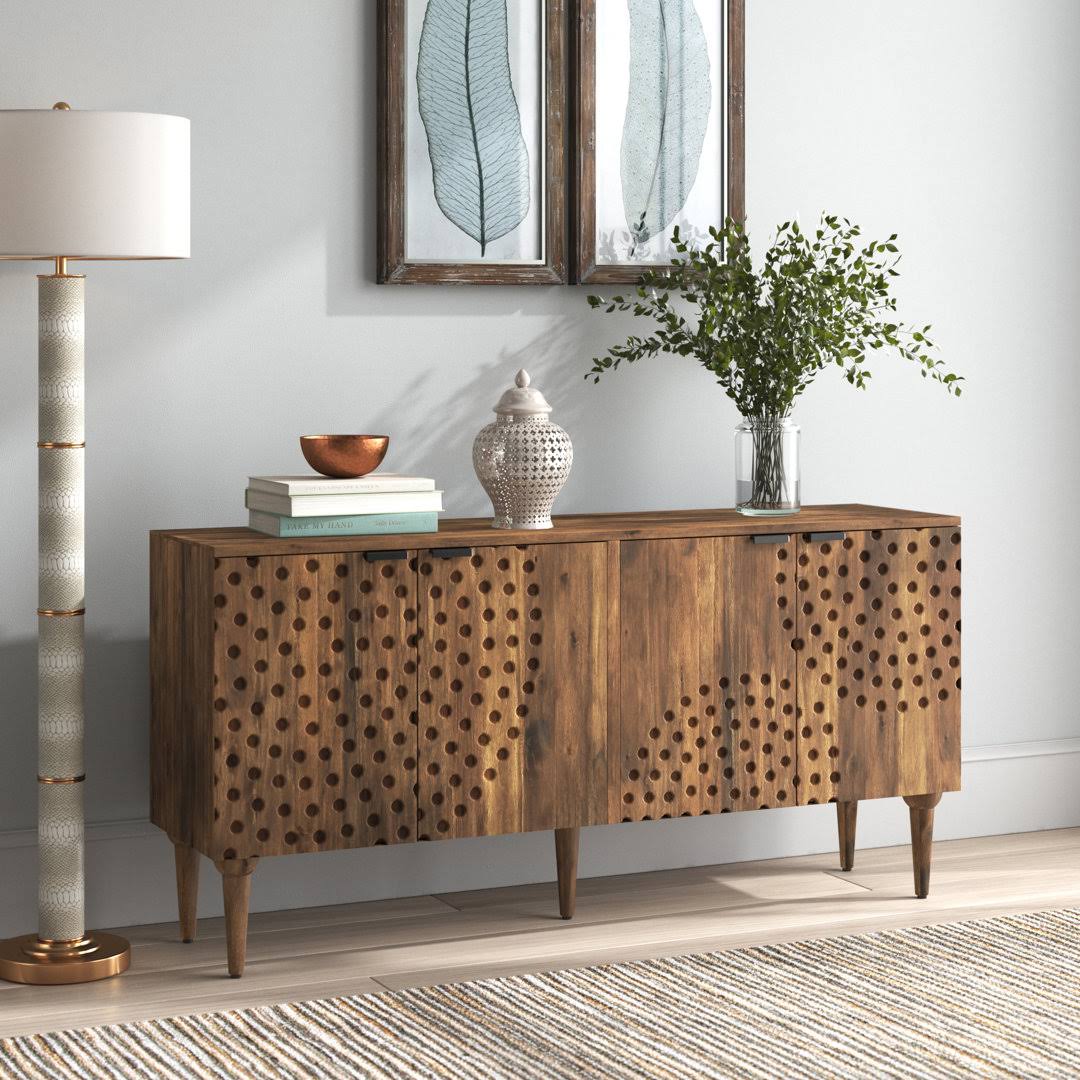 Enyeart 62 Wide Mango Wood Sideboard Mistana