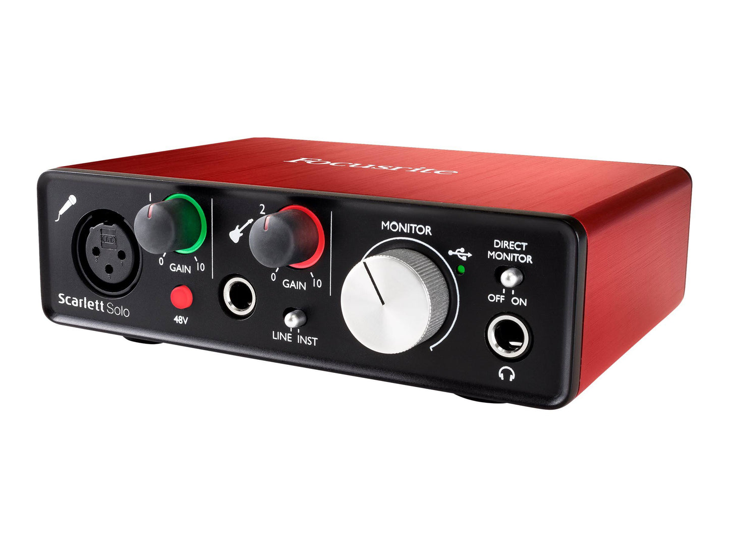 Focusrite - Scarlett Solo 2nd Gen USB Audio Interface