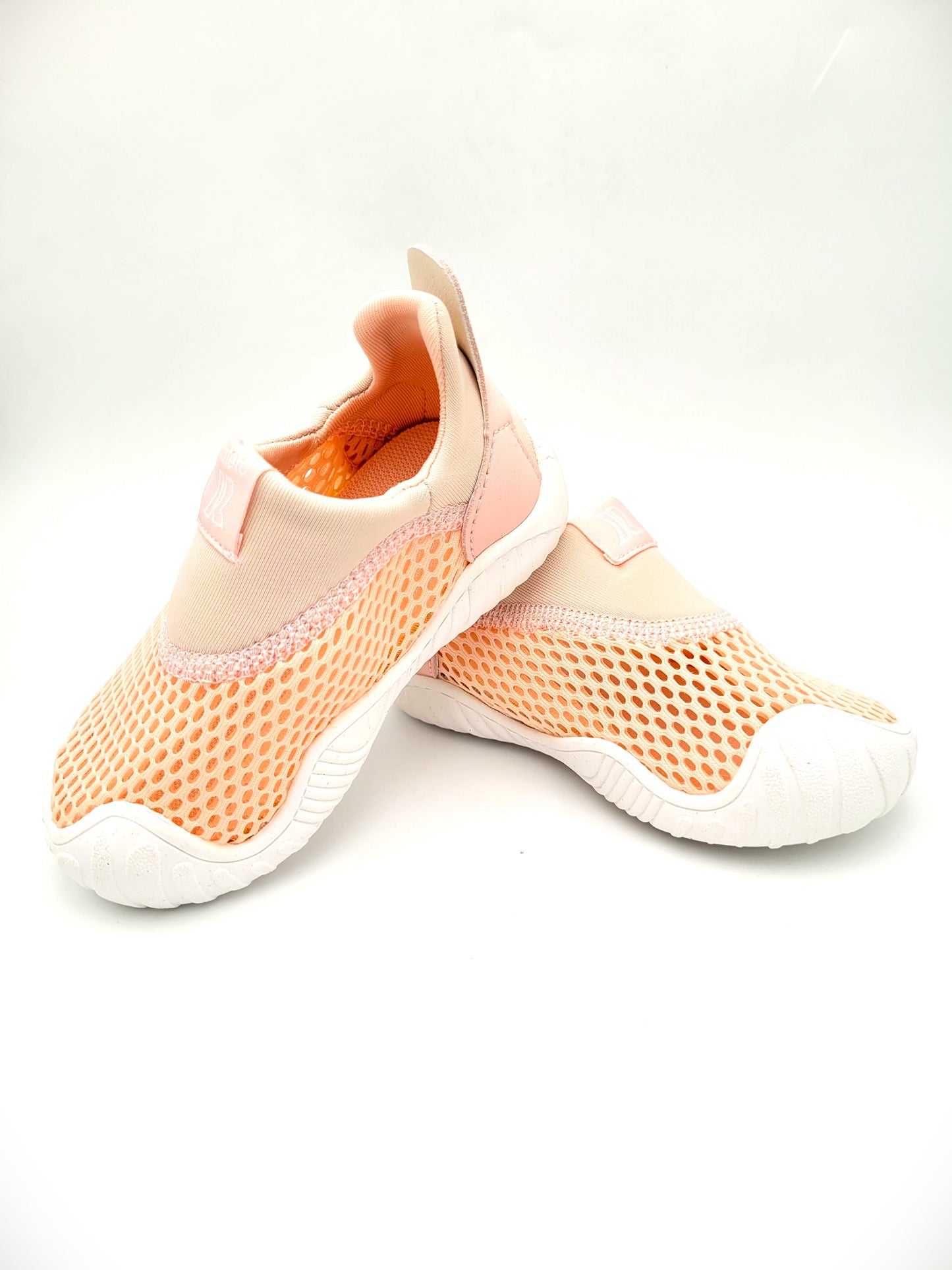 Baby Pink Mesh Pull On Sneaker