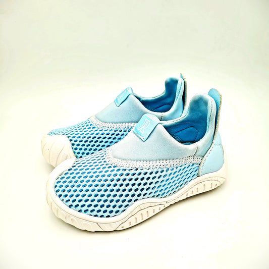 Baby Blue Mesh Pull On Sneaker